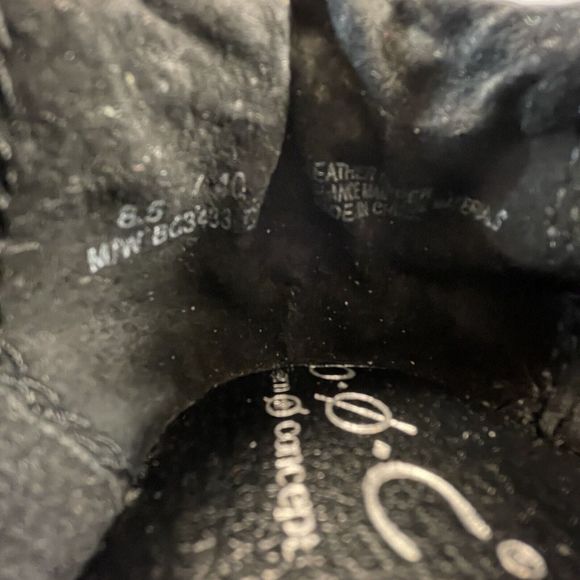 BOC Born Concept Peggy Mule SlipOn Clogs Women Size 8.5 Black Real Leather Nurse - Picture 14 of 16